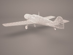 messerschmitt me109 3D Model