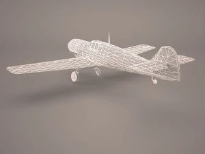 messerschmitt me109 3D Model