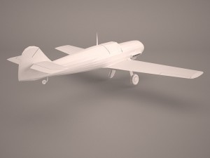 messerschmitt me109 3D Model