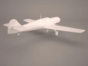 messerschmitt me109 3D Model