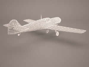 messerschmitt me109 3D Model