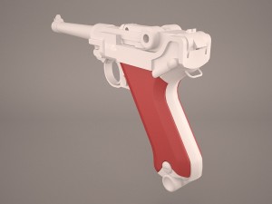 german luger pistol - wwii 3D 模型