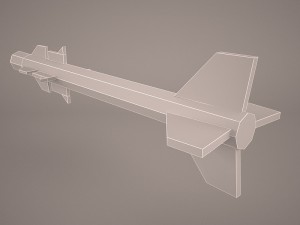 aim-120 amraam 3D Model