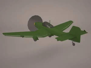 ju-87 g2 3D Model