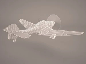 ju-87 g2 3D Model