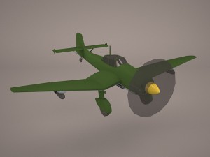 ju-87 g2 3D Модель