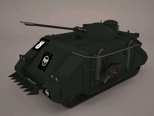 predator tank 3D Model .c4d .max .obj .3ds .fbx .stl .blend 