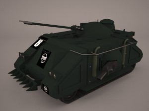 predator tank 3D Model