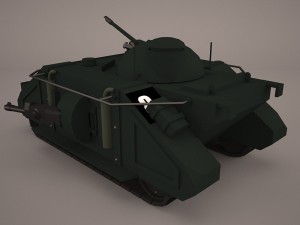 predator tank 3D Модель