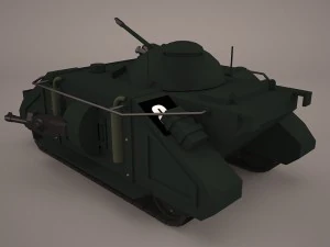 predator tank 3D Model