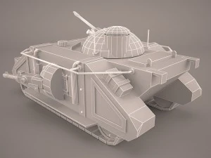 predator tank 3D Model