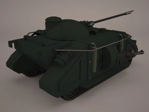 predator tank 3D Model
