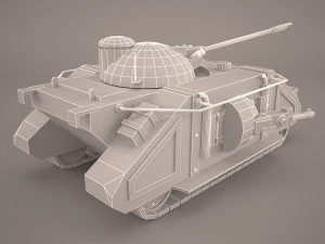 predator tank 3D Model