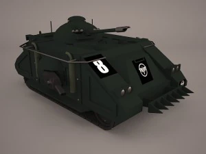 predator tank 3D Model