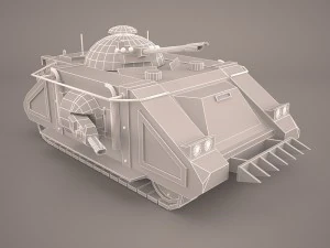 predator tank 3D Model