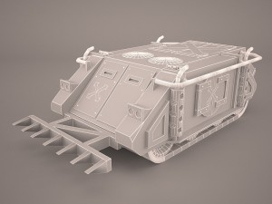 rhino tank Model 3D
