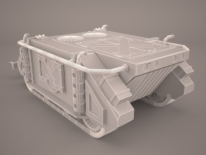 rhino tank Model 3D