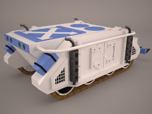 rhino tank Model 3D