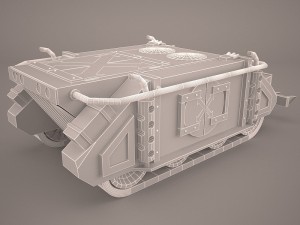 rhino tank Model 3D