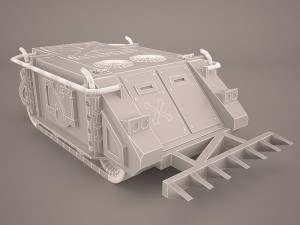 rhino tank Model 3D