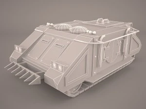 rhino tank 3D Model