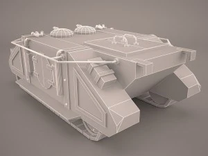 rhino tank 3D Model