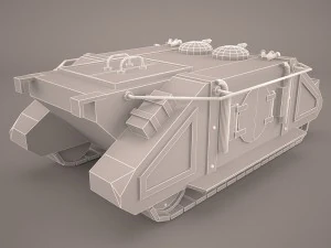rhino tank 3D Model