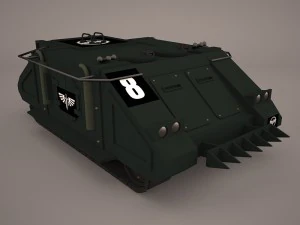 rhino tank 3D Model