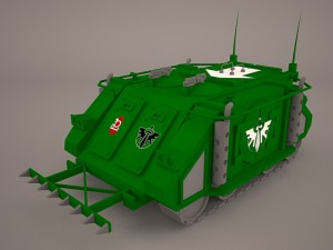 rhino tank 3D Model