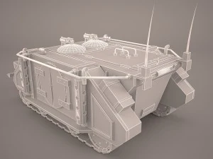 rhino tank 3D Model