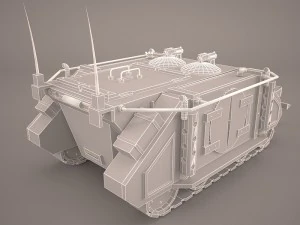 rhino tank 3D Model