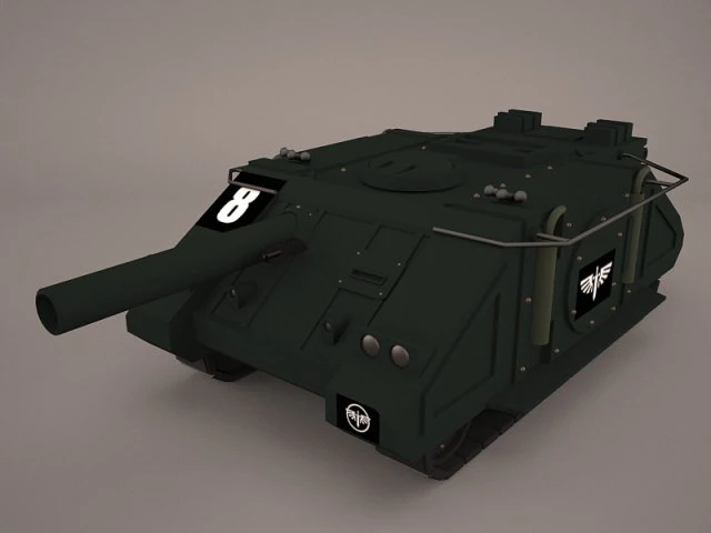 rhino tank 3D Model .c4d .max .obj .3ds .fbx .stl .blend 