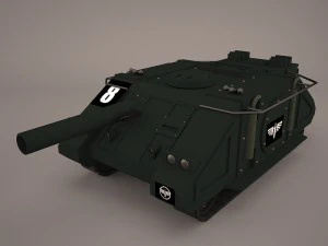 носорог танк 3D Модель