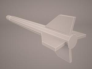 aim-120 amraam 3D Model