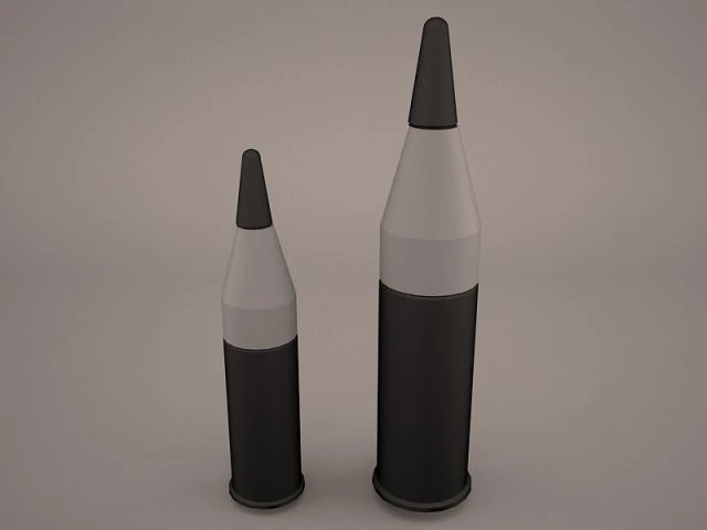 karabin kulowy Model 3D .c4d .max .obj .3ds .fbx .stl .blend 