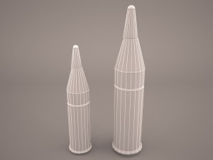bullet rifle 3D 模型