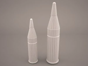 karabin kulowy Model 3D