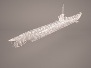 uss dallas ssn 700 with dry deck shelter 3D 모델