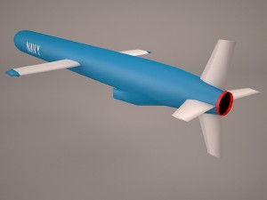 bgm-109c block iii tomahawk 3D-Modell