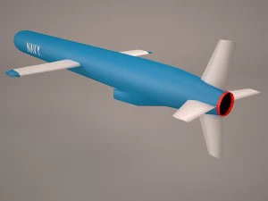 bgm-109c block iii tomahawk 3D Model