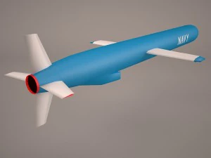 bgm-109c block iii tomahawk 3D Model