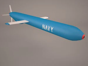 bgm-109c block iii tomahawk 3D Model