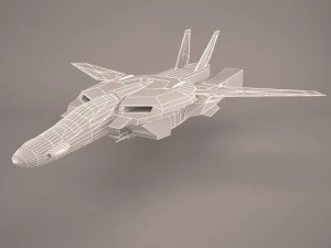 military aircraft 3D Model