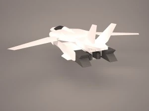 military aircraft 3D Model