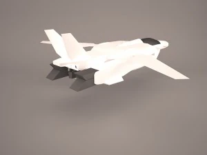 military aircraft 3D Model