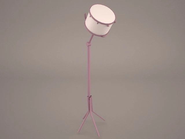 snare drum 3D Model .c4d .max .obj .3ds .fbx .stl .blend 