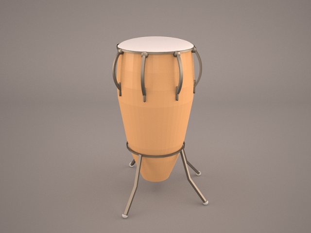 snare drum 3D Model .c4d .max .obj .3ds .fbx .stl .blend 