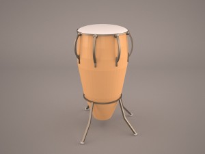 snare drum 3D 모델