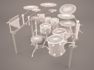 snare drum 3Dモデル