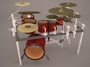 snare drum 3Dモデル